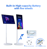 OEM TV LCD ensemble sans fil écran tactile intelligent Android télévision 21.5/24/2732 pouces 4K écran de TV intelligent Portable Mobile Smart Tv