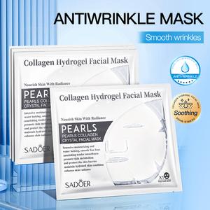 Nouveau Masque Facial en Feuille de Charbon de Bambou et Collagène SADOER 60mL Hydratant et Nourrissant en Profondeur pour Tous Types de Peau - Product Image 3