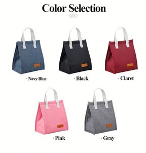 Wholesale <b>Lunch</b> Bag for Kids Insulation Waterproof Oxford Cloth Takeaway <b>Boxes</b> Custom with logo - Product Image 2