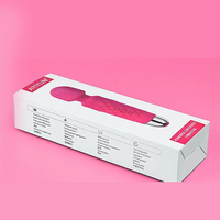 Großhandel Custom Logo Voll farbige recycelbare Schwamm gefüttert Falten Erwachsene Geschenk verpackung Box White Paper Sex Toy Box für Männer