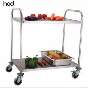 <span class=keywords><strong>Chariot</strong></span> de cuisine pliable moderne pour restauration <span class=keywords><strong>Chariot</strong></span> de service en acier inoxydable à 3 couches Golden Airline Fournisseur à Dubaï - Product Image 6