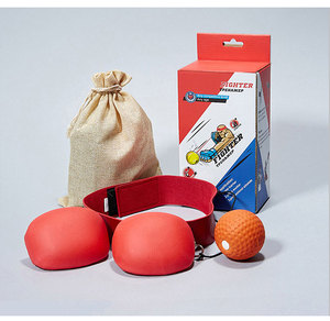 Balle de réflexe de boxe à 8 clips, brevetée 2026, à fixer sur la tête, pour l'entraînement de vitesse – Balle de boxe de fitness réglable pour enfants - Product Image 3