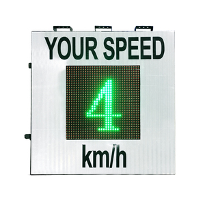 Señal de advertencia de tráfico personalizada, señal de límite de velocidad de visualización variable de velocidad de radar - Product Image 4