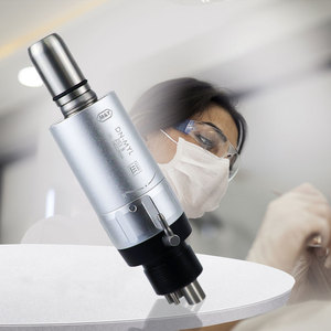 หัวกรอฟัน N*K รุ่น FX23 แบบใช้ลม ความเร็วต่ำ สำหรับงานทันตกรรม สีเงิน คลาส 1 - Product Image 2