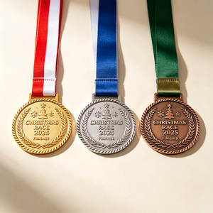 เหรียญโลหะธีมคริสต์มาสแบบกำหนดเองสำหรับงานเทศกาลและของที่ระลึกรางวัล - คีย์เวิร์ดที่มีการค้นหาสูงสำหรับเด็กและผู้ใหญ่ - Product Image 2
