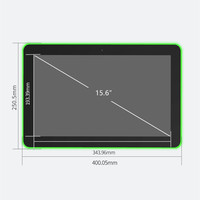 Date 10.1 14 15.6 pouces capacitif écran tactile plat tablette Wifi RJ45 PoE USB Interface support mural pour Android Linux Smart Home