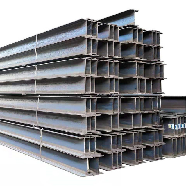 Hot Rolled High Strength Steel I-Beams Carbon Steel Profile Structural H Beam AiSi Standard Grade A36/A572 Leg Height 100-630mm