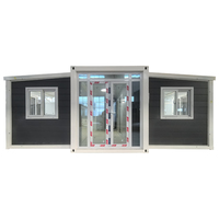 Maison préfabriquée modulaire en conteneur, 2 étages, 4 chambres, villa en structure acier avec balcon et terrasse, certifiée CE