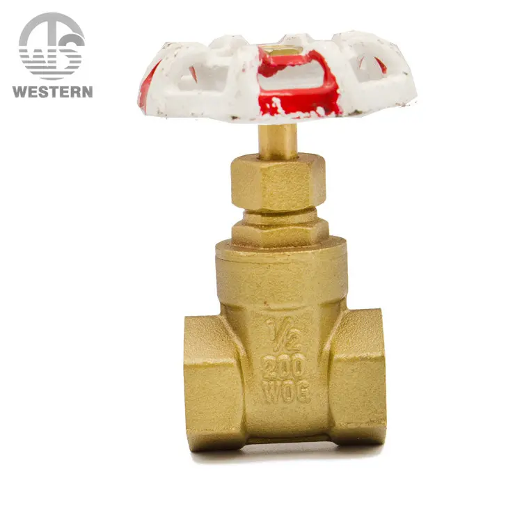 Mechanical Polishing Surface 1/2 Inch Pn16 Forged Gate Valve Female Thread Gate Valve Brass Water Gate Valve