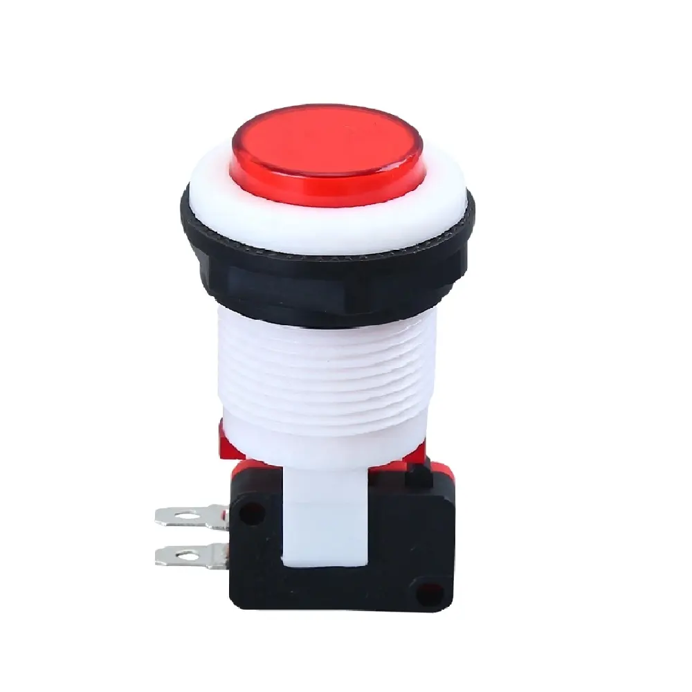 12V LED Illuminated Switch Arcade Machine Buttons Start Lot Button Led 28mm Arcade Led for Arcade Machine Games