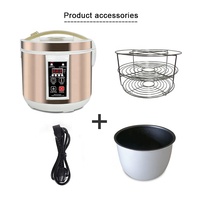Fermenteur d'ail noir multifonctionnel à usage domestique, pot de fermentation santé, yaourtière, appareils de cuisine