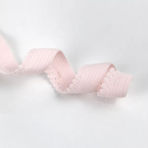 Nhà Máy Bán buôn đầy màu sắc răng edge12mm Nylon Picot đàn hồi ren TRIM dệt kim ren ban nhạc đàn hồi - Product Image 4