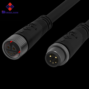 5Pin yaygın Uesd 2 çekirdek 1.0 kare kauçuk kablo su geçirmez konnektörler elektrik telleri soket - Product Image 1