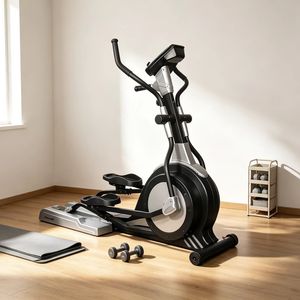 Global Distributor Elliptical Exercise Machine Magnetic Resistance Low Noise Button Display Compact Trainer - Product Image 5