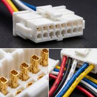 Selubung Kabel Mesin Cuci Solvet Heavy Duty Braided Sleeving Multi Pin Tembaga Murni Tahan Air IP67 untuk Kustom
