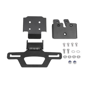 Soporte de matrícula <span class=keywords><strong>corto</strong></span> para motocicleta Chunfeng 675SS 675SR-R, guardabarros trasero plegable modificado con soporte para matrícula - Product Image 1