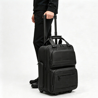 Valise cabine à roulettes haut de gamme, étanche, approuvée par les compagnies aériennes, pour voyages d'affaires