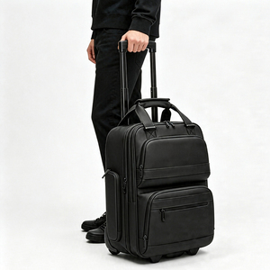 <span class=keywords><strong>Valise</strong></span> <span class=keywords><strong>cabine</strong></span> à roulettes haut de gamme, étanche, approuvée par les compagnies aériennes, pour voyages d'affaires - Product Image 6