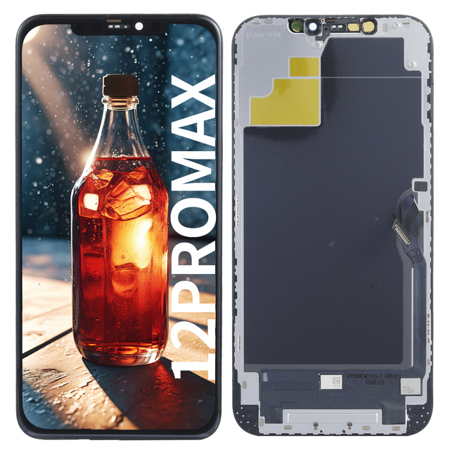 For iPhone 12 Pro Max In-cell Display Screen Replacement ZY LCD Touch Digitizer Assembly Spare Parts Mobile Phone LCDs
