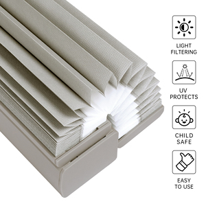 Persianas Celulares SAMADHI de Apertura Superior e Inferior, Persianas Manuales de Nido de Abeja, Tamaño Personalizado para el Hogar, Dormitorio, Sala de Estar, Guardería - Product Image 5