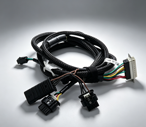Produsen Kabel Elektronik OEM Profesional, Perakitan Kabel Kustom IATF16949 untuk Pabrik PVC + Tembaga Berlapis Timah - Product Image 4