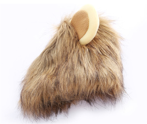 Halloween Pet Costume cane gatto Costume parrucca criniera leone per gatti e cani di piccola taglia - Product Image 3