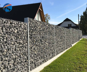 Welded Gabion Stones Supplier 200x100x50 Galvanized Welded Gabion Mesh Box <strong>Cages</strong> - Product Image 6
