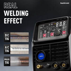 ANDELITIG-200PE LED 220V AC DC télécommande courant TIG soudeuse TIG Machine de soudage AC DC TIG impulsion froide soudage en aluminium - Product Image 3
