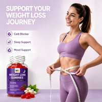 Gummies personnalisées sans sucre pour la perte de poids et l'amincissement des cuisses