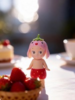Nouveauté 2026 : Figurines Sonny Angels Série Strawberry Love (6 pièces) – Boîte Mystère Anime Mignonne, Idéale pour Cadeaux