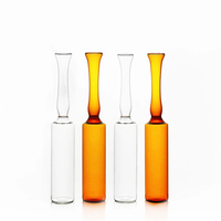 Ampoules en verre borosilicate neutre ambré pour savon pharmaceutique, tailles 2ml-30ml, marque RONGXINYAO, origine CN/GUA