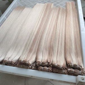 JasminebeautyLuxury Extensiones de Cabello Humano Remy 100% de Calidad Personalizada al por Mayor, Tejidas a Máquina, Invisibles y sin Costuras - Product Image 6