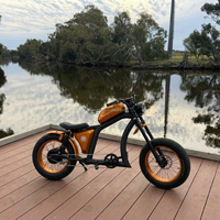 Vélo électrique à pneus larges rapide, Fat Bike Chopper, 45 km/h, Mangosteen FT-02, vélo électrique de ville, 1500W 48V 30Ah, vélos électriques