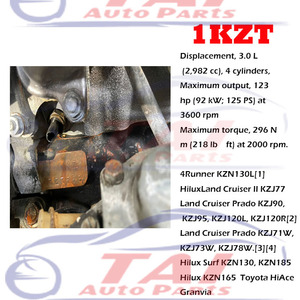 เครื่องยนต์1ZZ ครบชุดพร้อมกระปุกเกียร์สำหรับโตโยต้าโคโรล่าเซลิก้า - Product Image 5