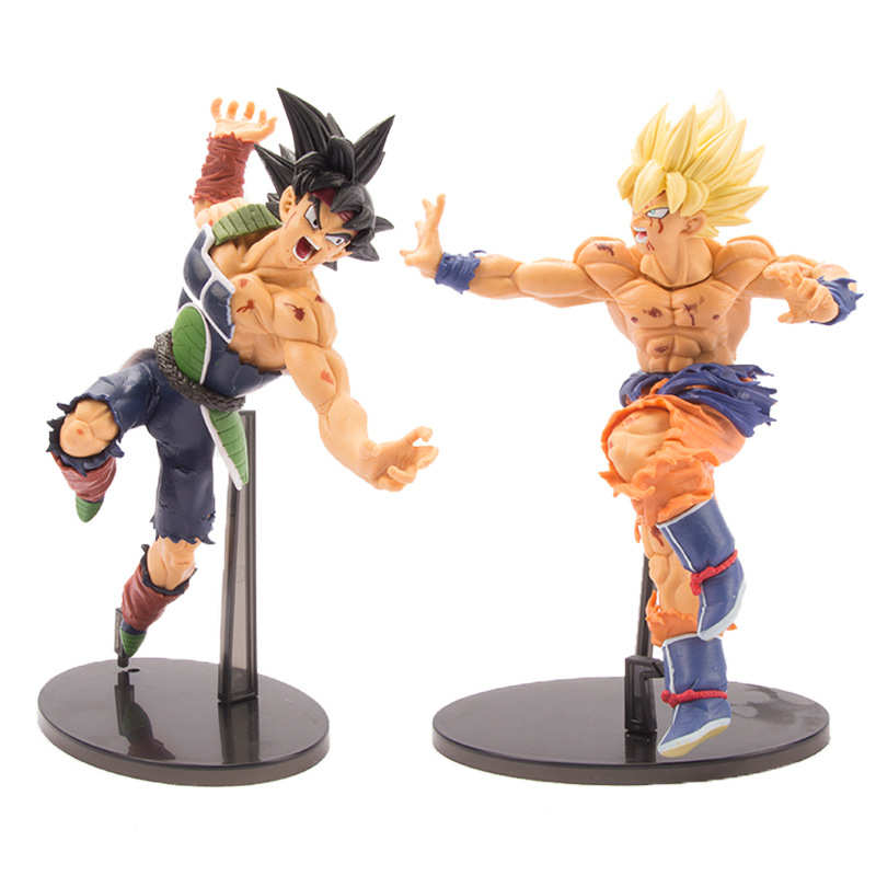 6Pcs Dragonballs Super Saiyan God Action Figure Son Goku Gohan Vegeta Vegetto Ultra Instinct Model Speelgoed Gift