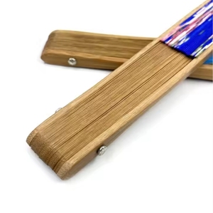 Custom Logo Foldable Polyester Round Promotion Advertising <b>Hand</b> <b>Fan</b> - Product Image 5