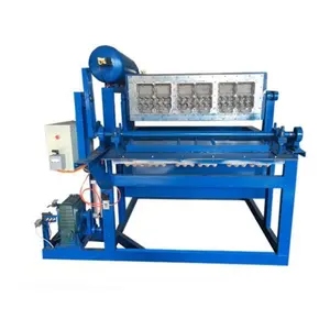 No pollution economic occ waste paper fiber pulp paper egg packing carton box molding forming machine