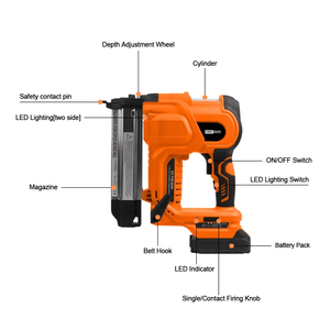 Nueva pistola <span class=keywords><strong>de</strong></span> grapas eléctrica <span class=keywords><strong>de</strong></span> litio F50, pistolas <span class=keywords><strong>de</strong></span> clavos <span class=keywords><strong>de</strong></span> tiro Brad inalámbricas, herramientas <span class=keywords><strong>de</strong></span> clavado portátiles, máquina <span class=keywords><strong>clavadora</strong></span> <span class=keywords><strong>de</strong></span> Marco <span class=keywords><strong>de</strong></span> batería - Product Image 2