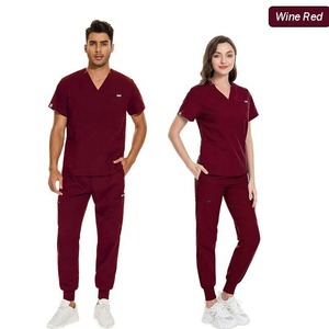 Wholesale Medical Scrubs Uniforms Sets for Women Nursing Uniforms <strong>Custom</strong> <strong>Logo</strong> <strong>Surgical</strong> Scrubs Hospital Doctor Uniform - Product Image 4
