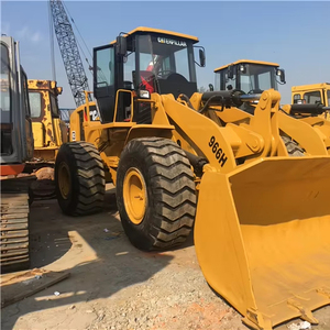 รถตักล้อยาง CAT 966H มือสอง รับน้ำหนักได้ 15 ตัน รุ่นปี 2020 กำลัง 92 กิโลวัตต์ ใช้งานมาแล้ว 2500 ชั่วโมง เครื่องยนต์ เกียร์ และปั๊ม สภาพดีเยี่ยม ขาย - Product Image 1