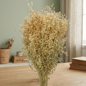 Panier de fleurs séchées Home Basket Bali Springkle - Couleurs naturelles et blanchies - Product Image 3