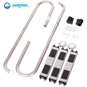 Bán Buôn Chống-Trượt Thép Không Gỉ Sàn Thang Cho Hồ Bơi 3-Bước Lan Can Thang - Product Image 5