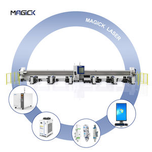 MKLASER MK-12036T3C 6000W acier inoxydable métal tube <span class=keywords><strong>claser</strong></span> métal machine de découpe biseau - Product Image 4