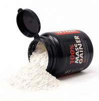 Poudre de protéines de soja et de betterave riche en calories pour le gain musculaire, complément nutritionnel sportif, croissance rapide de la masse maigre, énergie pré-entraînement
