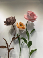 Fleurs artificielles géantes de haute qualité à faible coût, mélange de couleurs, pour mariage, fête des mères, Halloween, personnalisables