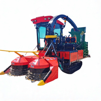 Moissonneuse-broyeuse autoportée 100 CV pour la récolte de maïs entier et la production de fourrage sur ferme familiale