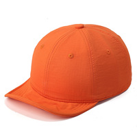 Direct Factory Quick Dry Nylon Baseballpet met opvouwbare klep, verstelbare trekkoordsluiting, ademend, outdoor zonnehoed voor heren