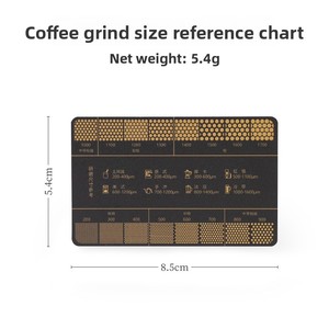 ISE MOUNT Moulin à <span class=keywords><strong>café</strong></span> en obsidienne extérieur Type de dés en plastique Taille grossière Tableau de référence Carte de comparaison incluse - Product Image 6