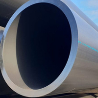 Tuyaux et raccords en PEHD, tube en plastique pour l'eau, taille de 20 mm à 1200 mm, tube en polyéthylène PEHD