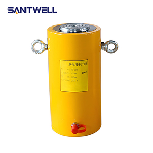 Cilindro Hidráulico de Bloqueo Automático de Alta Resistencia 50-350T, Gato de Elevación de Acción Simple para Construcción y Mantenimiento de Puentes - Product Image 5